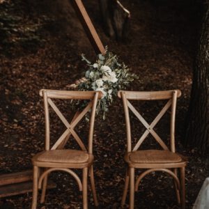 Crossback Chair braun