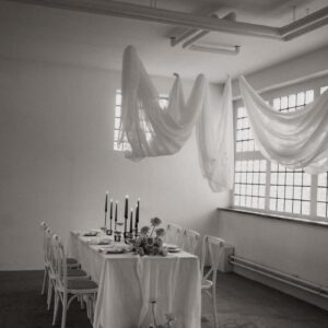 Tischdecke eckig fließend