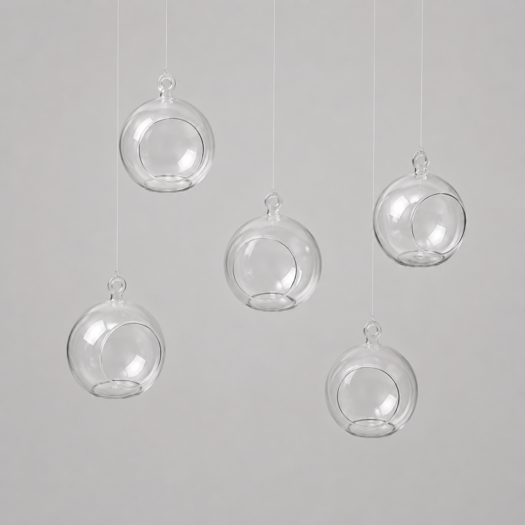 Teelichtglas schwebend