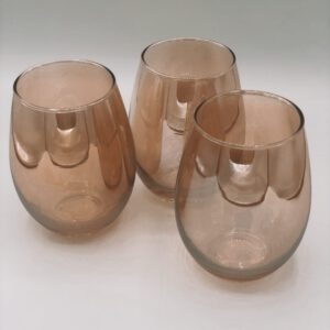 Goldenes Teelichtglas
