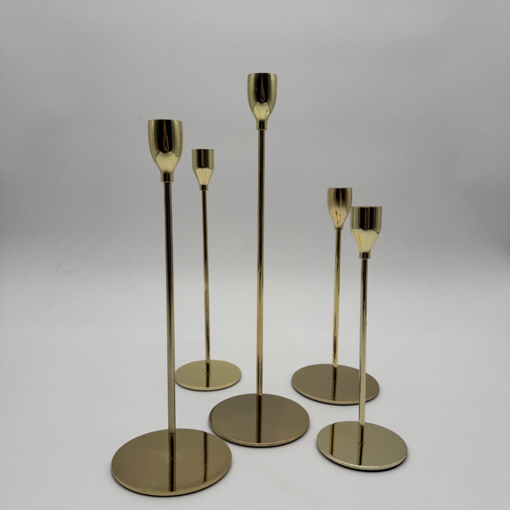 Kerzenständer gold