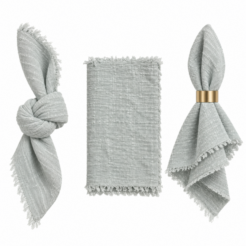 Musselin Gauze Serviette sage